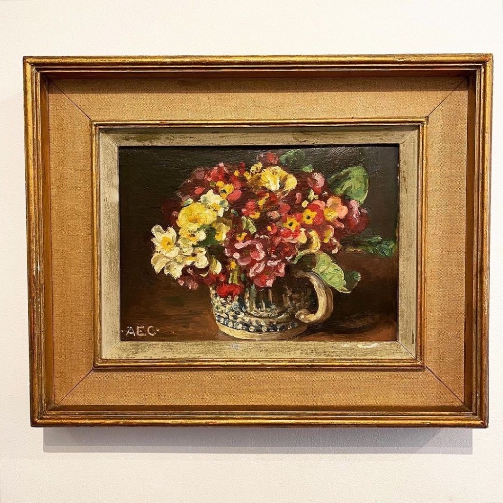Still Life Flowers by Alfred Egerton Cooper