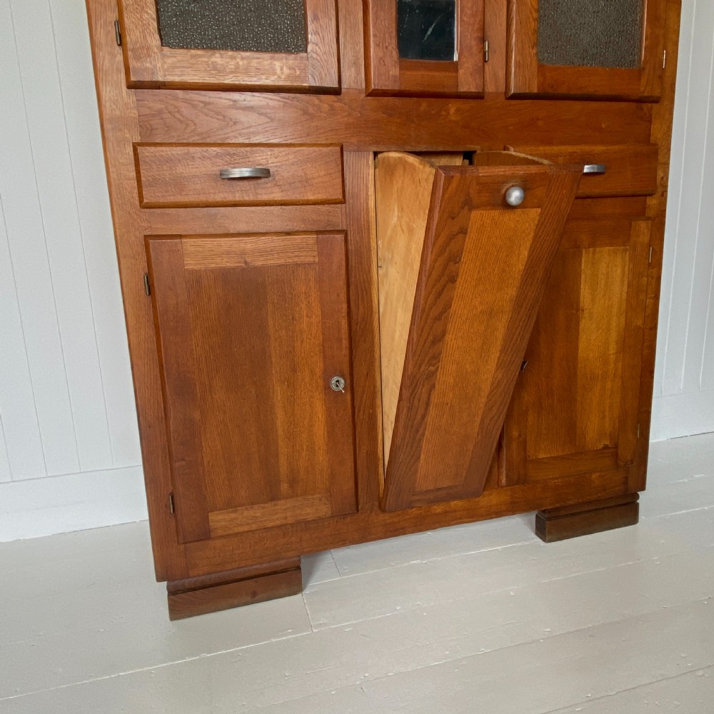A 1930s French Oak Kitchen Cabinet or Dresser View VIII