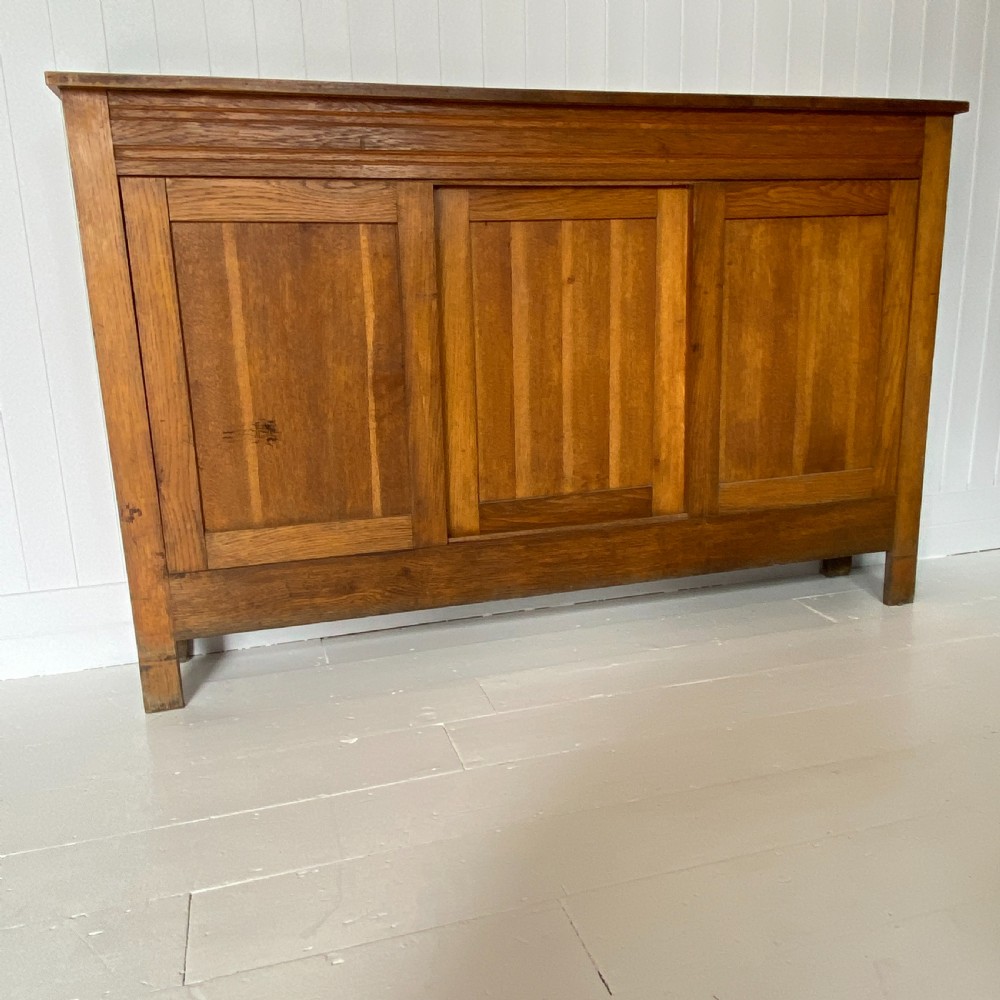 Vintage French Oak Hall or Kitchen Cabinet View IV