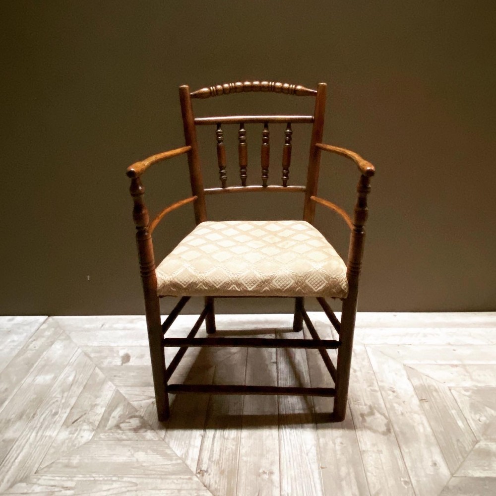 Antique Sussex Ash Armchair