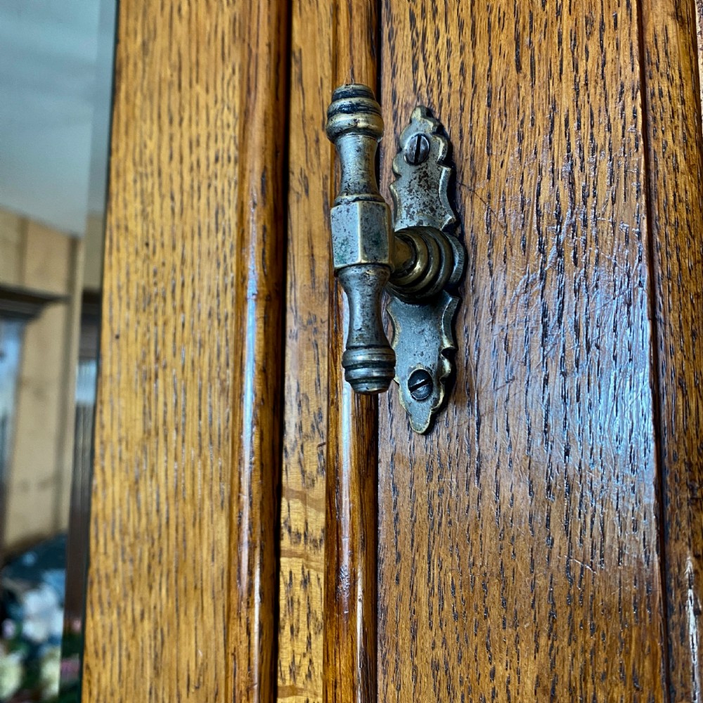 An Oak Compactum Wardrobe Circa 1920 View IV