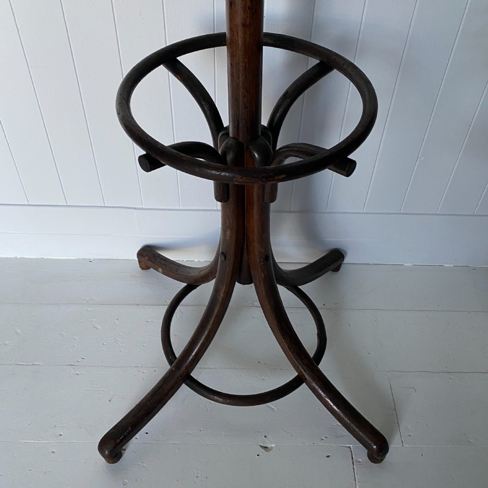 Antique Bentwood Coat and Umbrella Stand  View II
