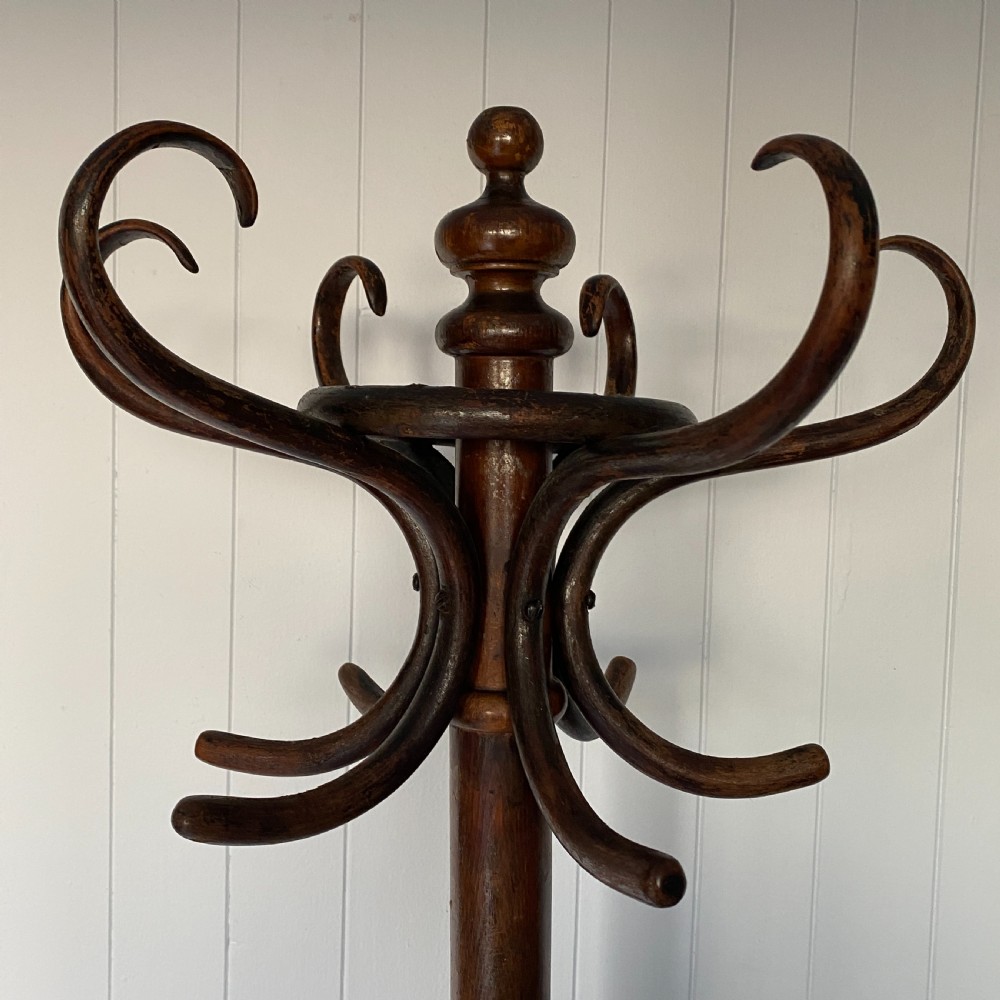Antique Bentwood Coat and Umbrella Stand  View III