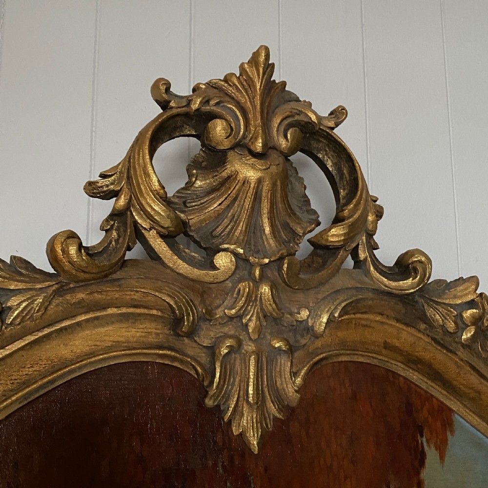 Large Trumeau Mirror With Landscape Painting  View IV