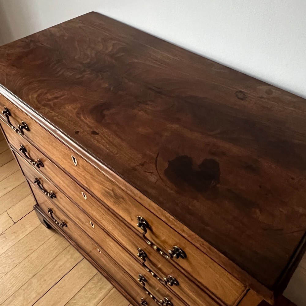 Antique Georgian Mahogany Chest of Drawers View III
