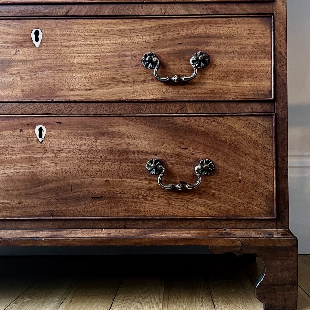 Antique Georgian Mahogany Chest of Drawers View VI