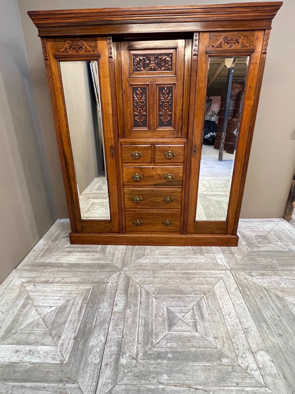 A Compactum Wardrobe Circa 1900