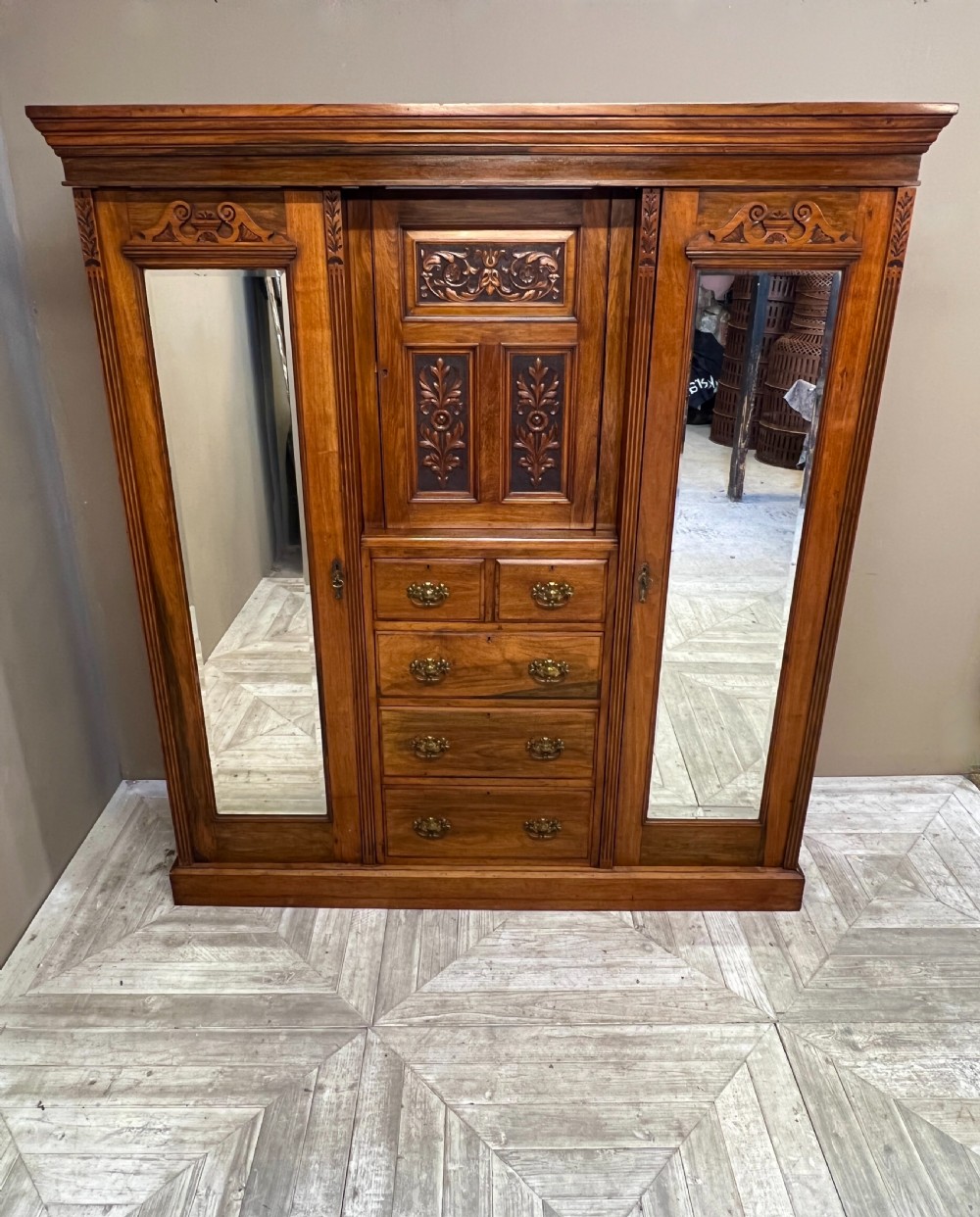 A Compactum Wardrobe Circa 1900 View II