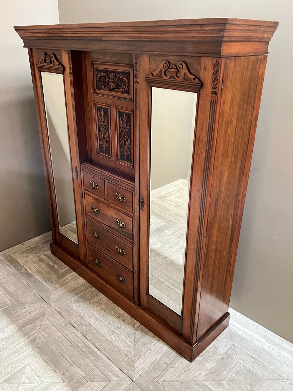 A Compactum Wardrobe Circa 1900 View VI