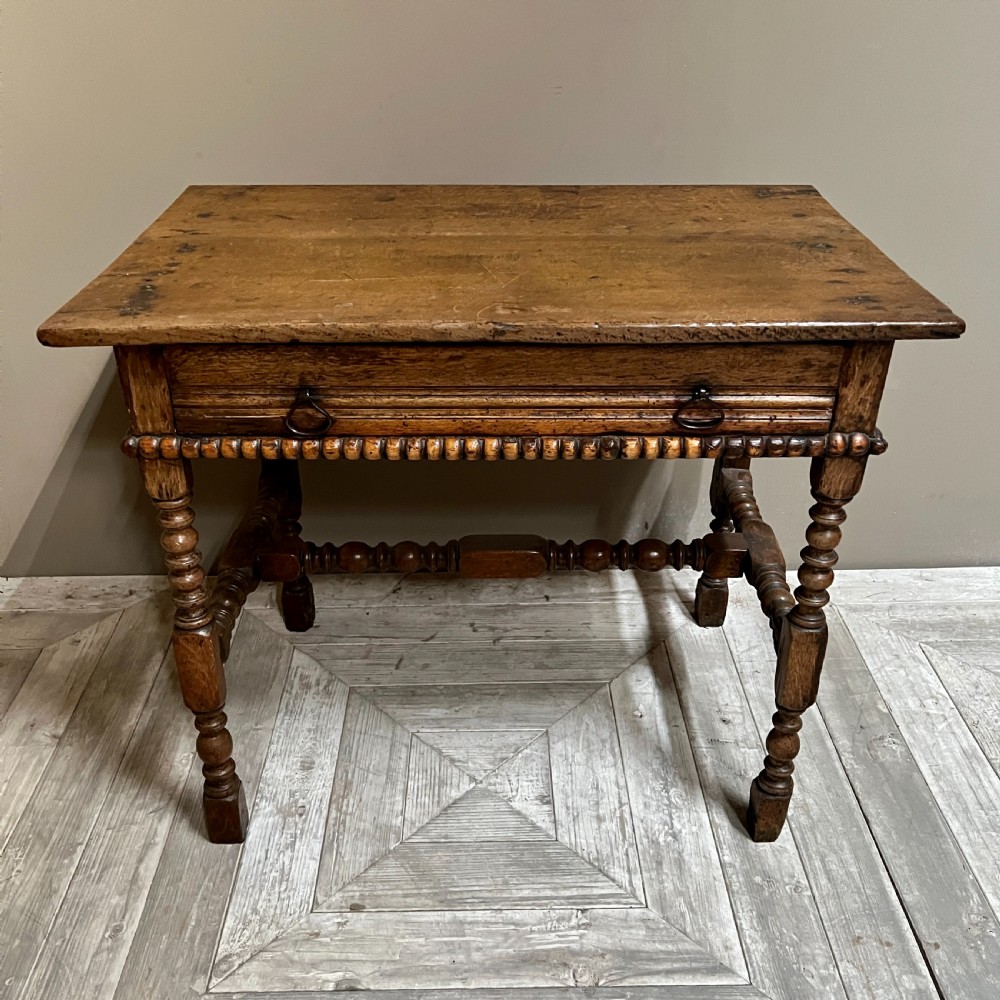An C18th Oak Hall or Side Table View IV