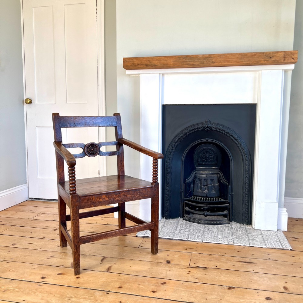 Georgian Oak Carmarthenshire Armchair