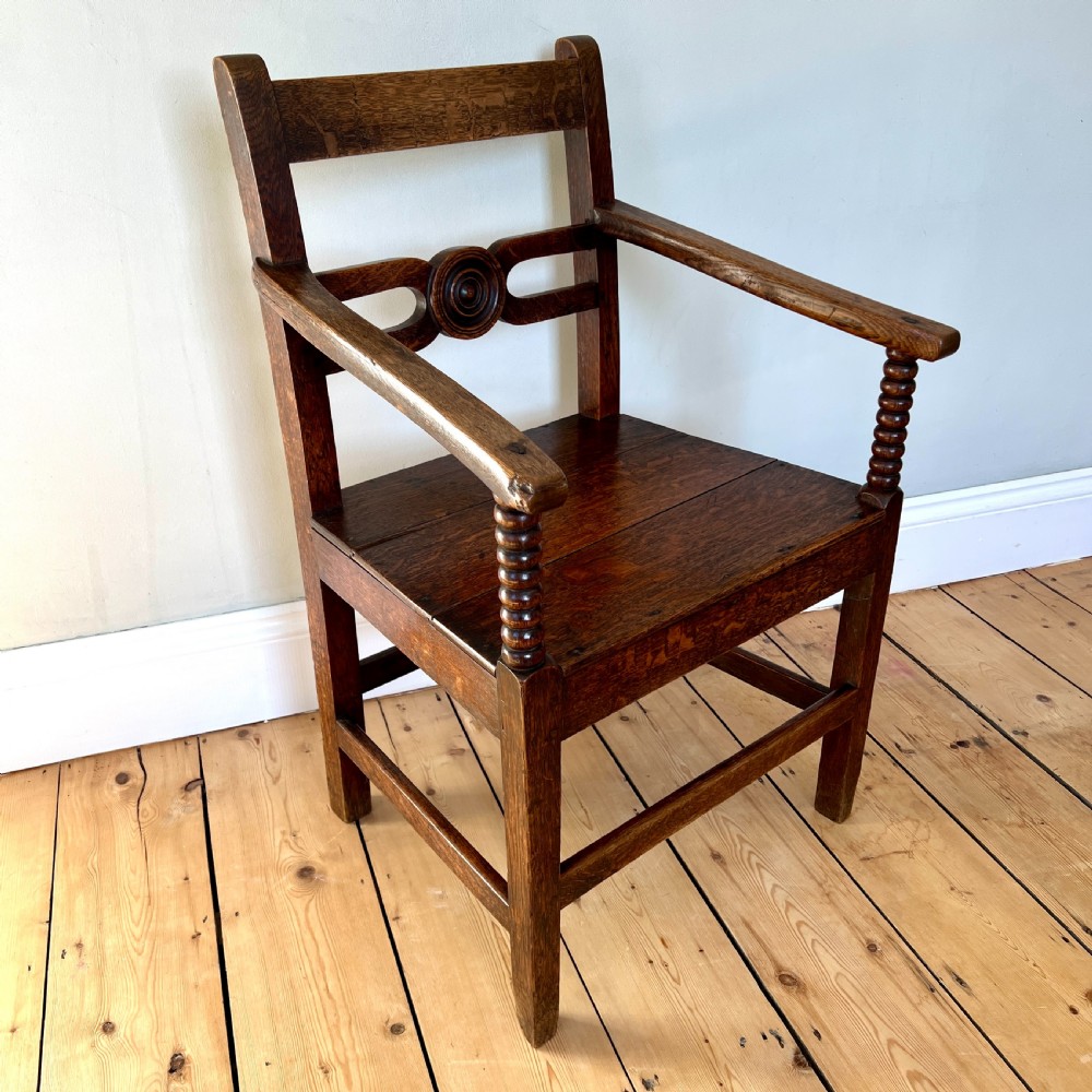 Georgian Oak Carmarthenshire Armchair View II