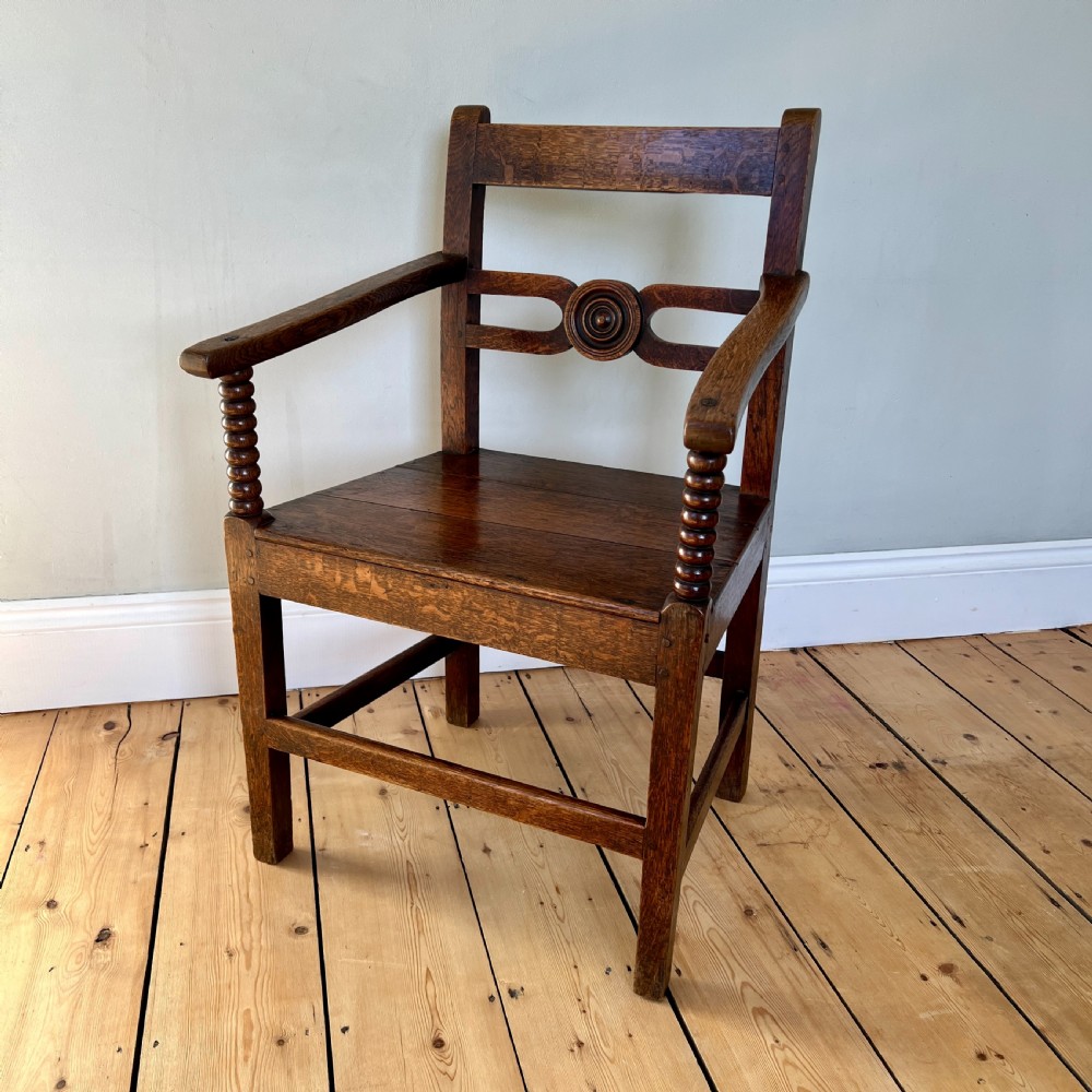 Georgian Oak Carmarthenshire Armchair View III