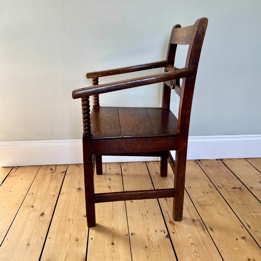 Georgian Oak Carmarthenshire Armchair View IV