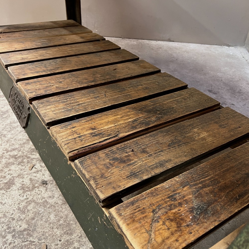 Victorian Iron & Marble Kitchen Prep or Console Table View II