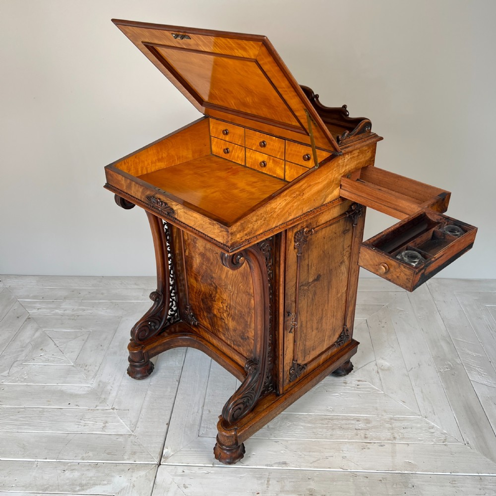William IV Mahogany And Simulated Rosewood Davenport View VIII