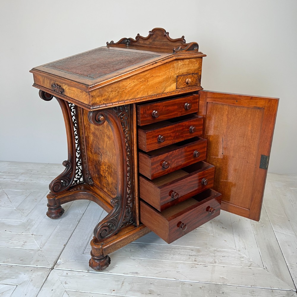William IV Mahogany And Simulated Rosewood Davenport View IX