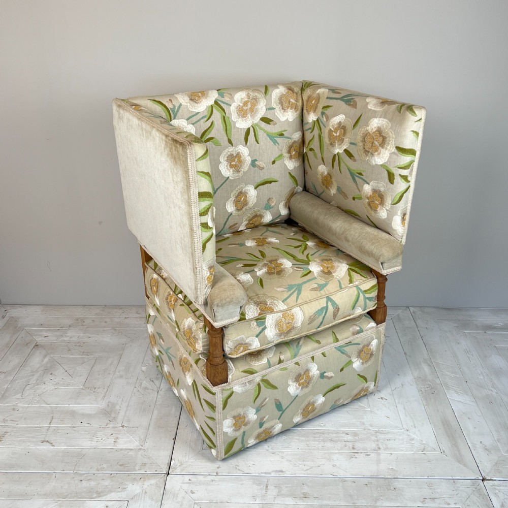 Upholstered Knowle Armchair View II