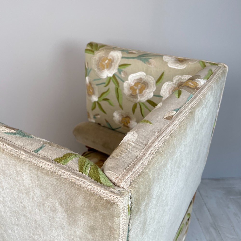 Upholstered Knowle Armchair View III