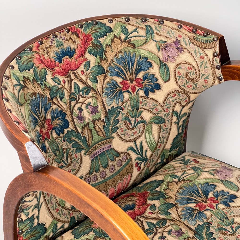 Art Deco Upholstered Armchair View II