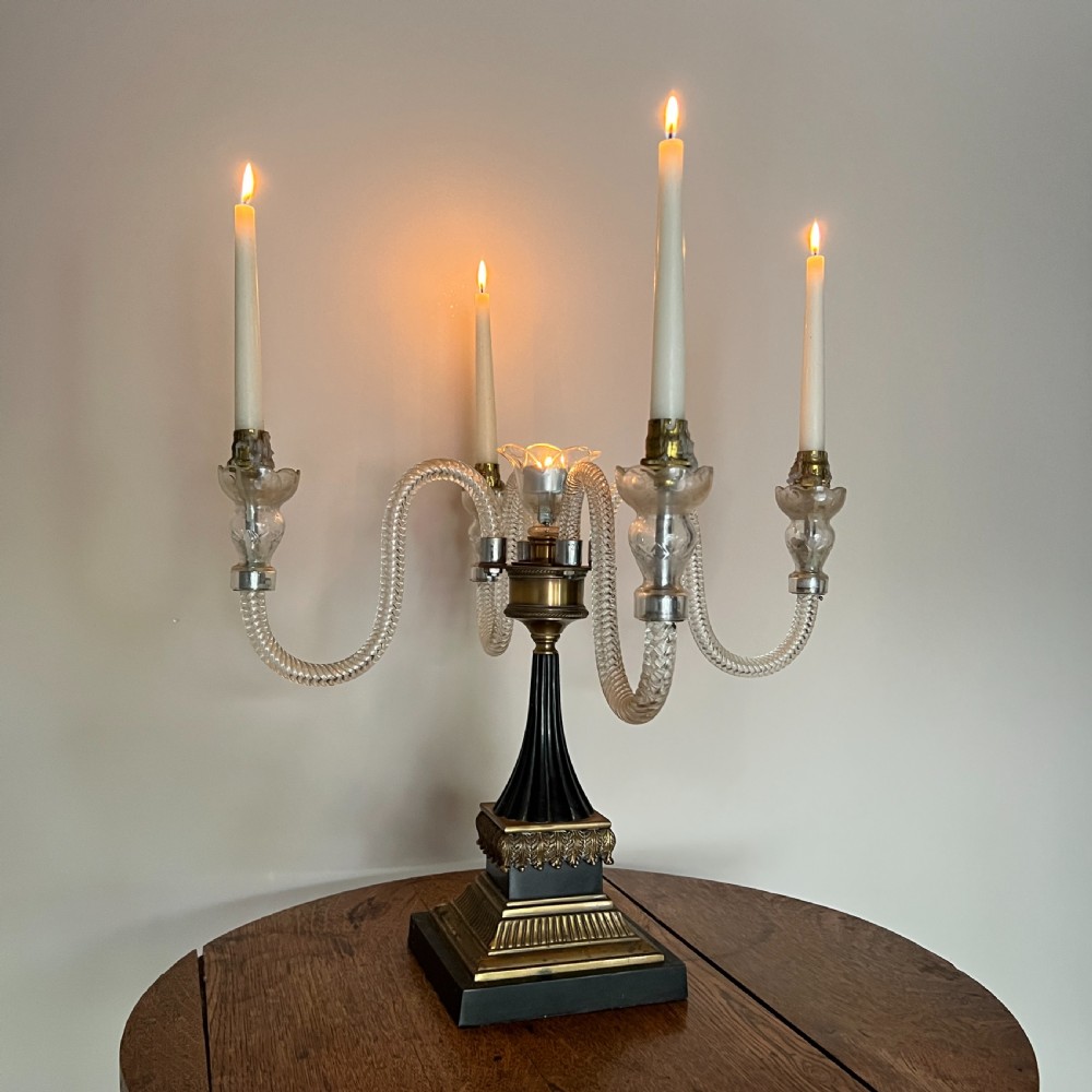 Large Regency Style Centrepiece Candelabra  View V