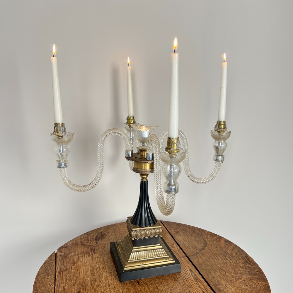 Large Regency Style Centrepiece Candelabra  View VI