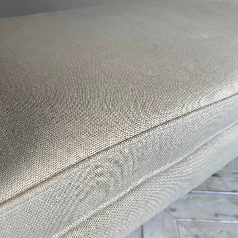 A Regency Mahogany Gondola Chaise Longue View IV