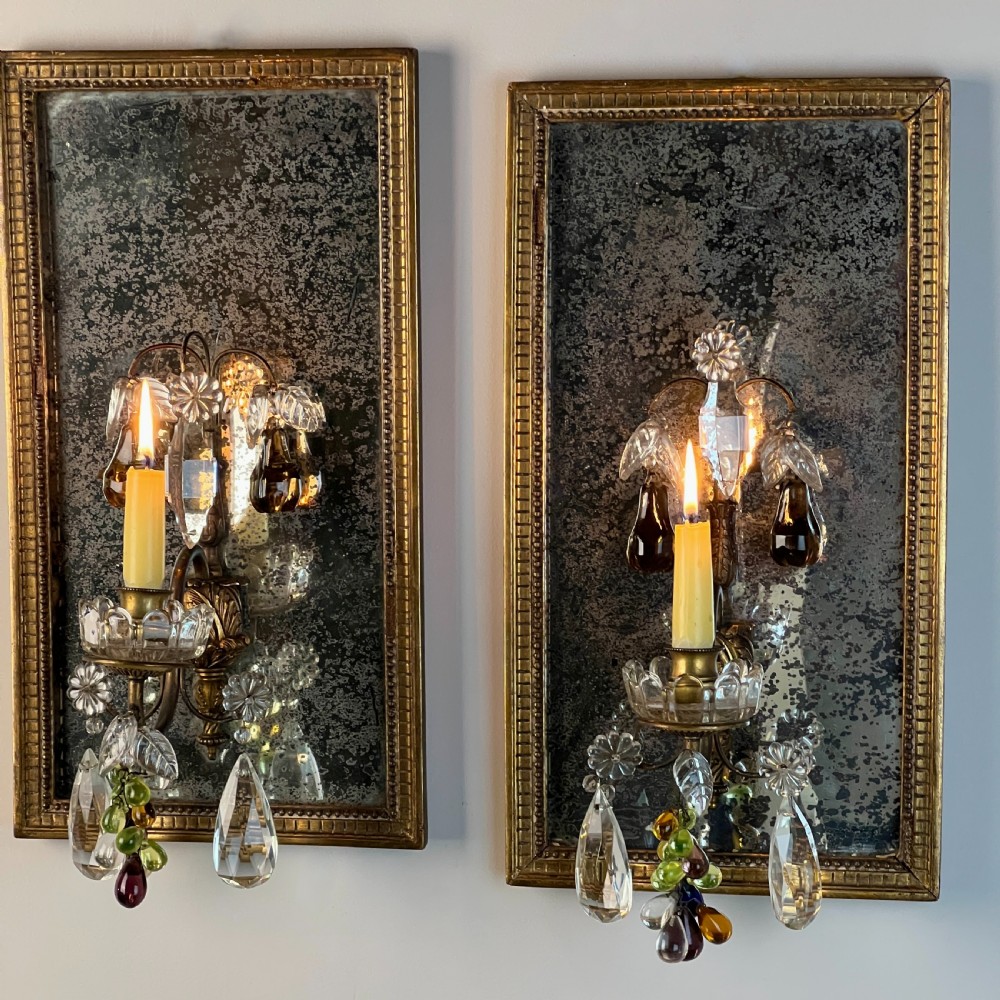 Pair Of C19th Venetian Girandole Mirrors View II