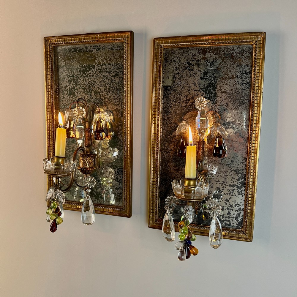 Pair Of C19th Venetian Girandole Mirrors View III