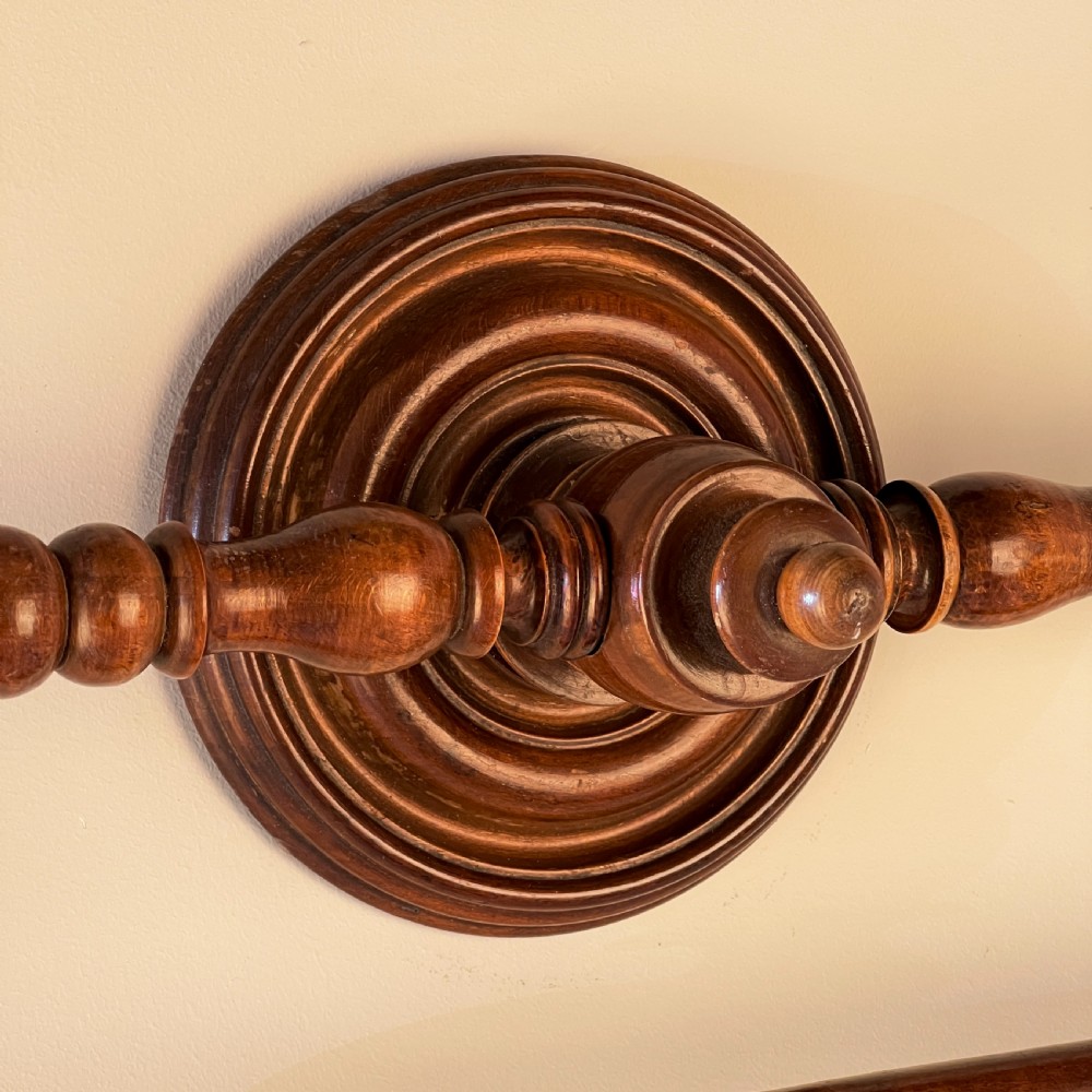 Victorian Turned Bobbin Towel Rail View II