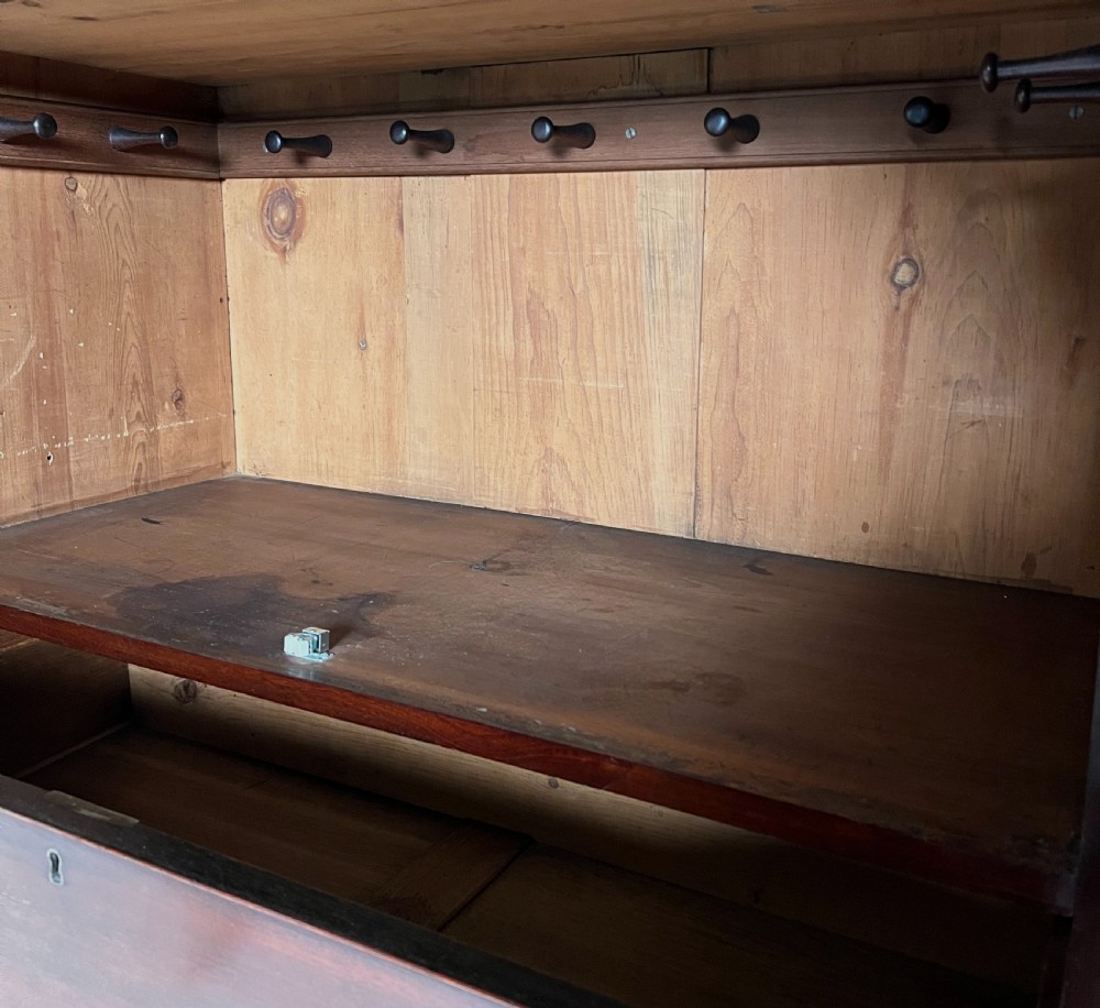 A Victorian Mahogany Compactum Wardrobe View V