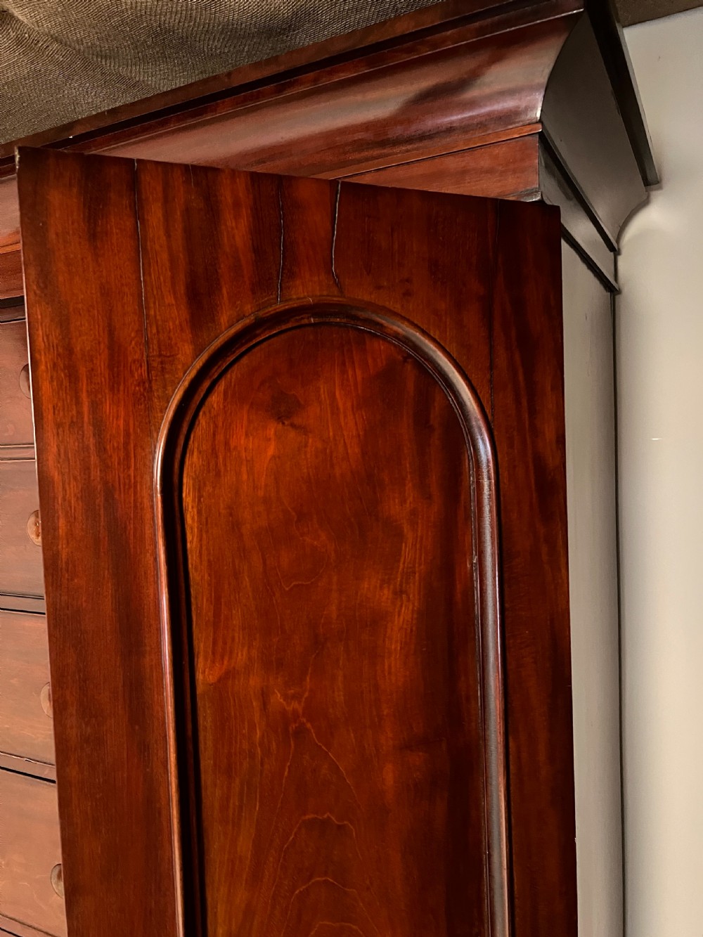 A Victorian Mahogany Compactum Wardrobe View IX