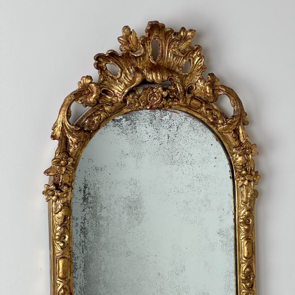 A Pair Of  C19th Gilt Framed Bracket Mirrors View III