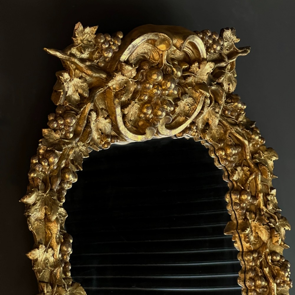 A Pair Of C19th Gilt Composite Mirrors View VIII