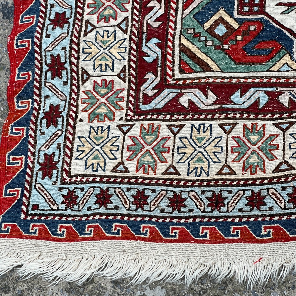 Antiques Soumak Kilim Rug View III