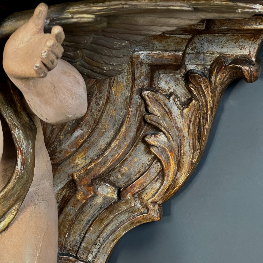 An Italian Giltwood Console Table View V