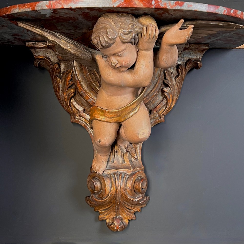 An Italian Giltwood Console Table View VI