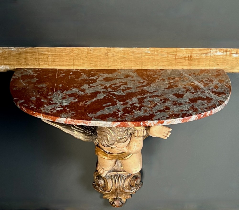 An Italian Giltwood Console Table View VII