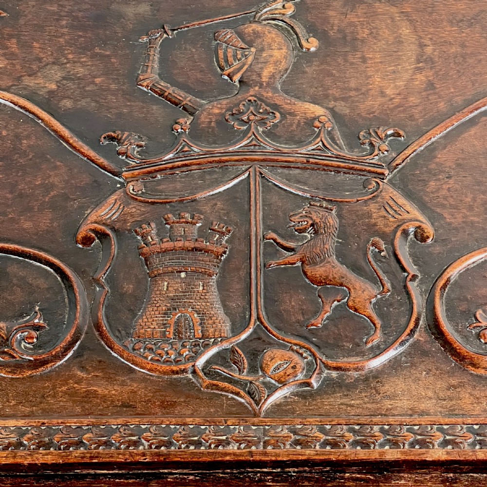 A Gibraltarian Carved Drop Leaf Bobbin Table  View III