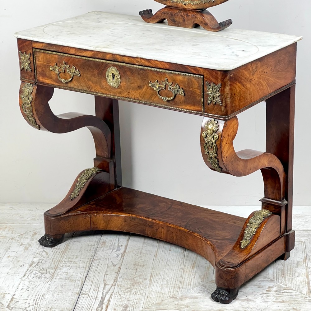 French Empire Swan Neck Dressing Table View IV