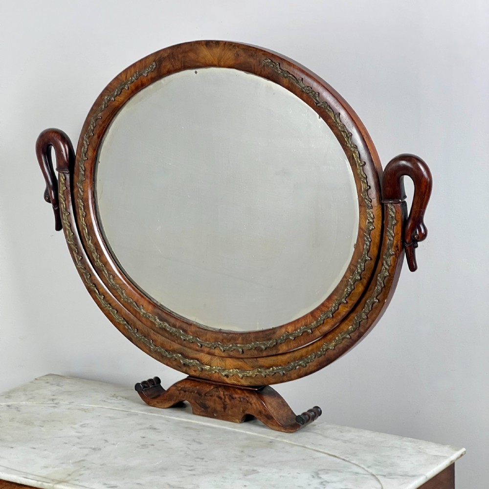 French Empire Swan Neck Dressing Table View VI