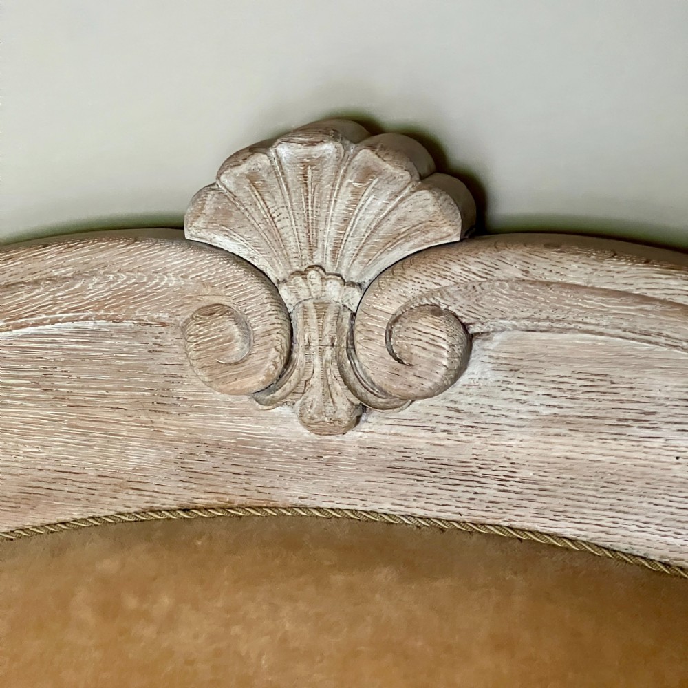 Early 20th Century Limed Oak Danish Sofa View VIII