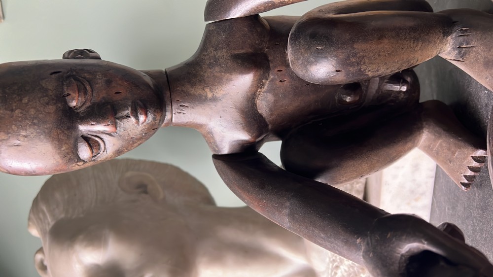 An Early 20th Century African Carved Wood Ngoni Figure View VI