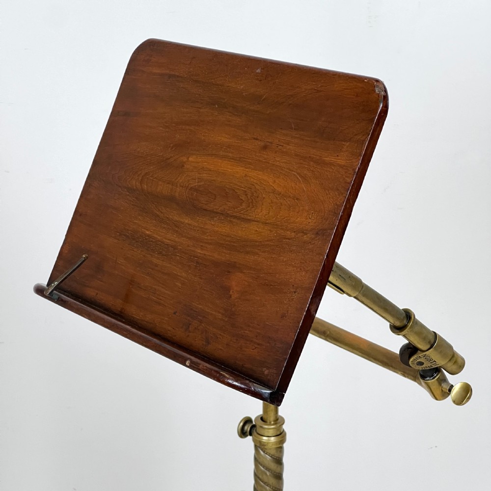 A Victorian Carter's Patent Brass And Cast Iron Reading Stand View IV