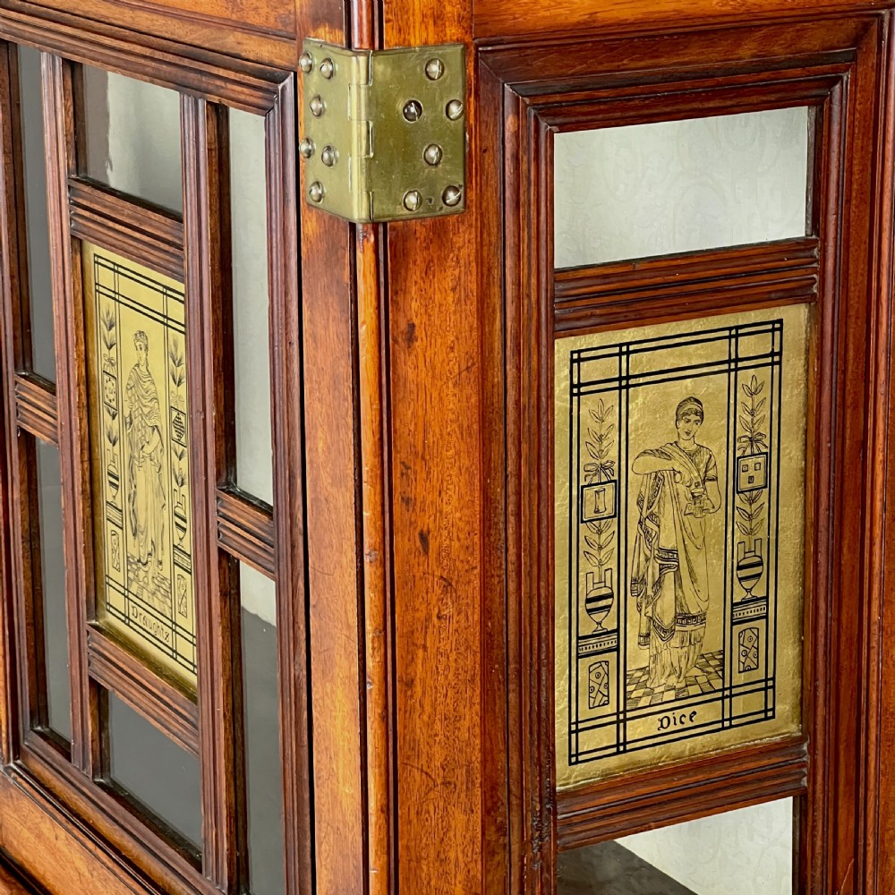 A Mahogany Display Cabinet Circa 1900 View VII