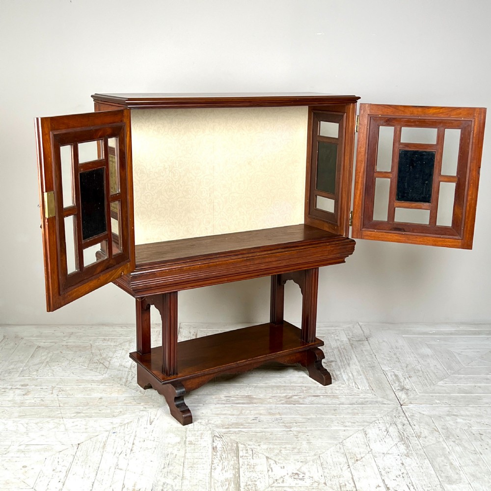 A Mahogany Display Cabinet Circa 1900 View VIII