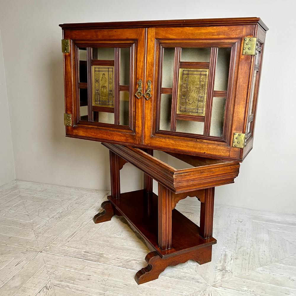 A Mahogany Display Cabinet Circa 1900 View IX