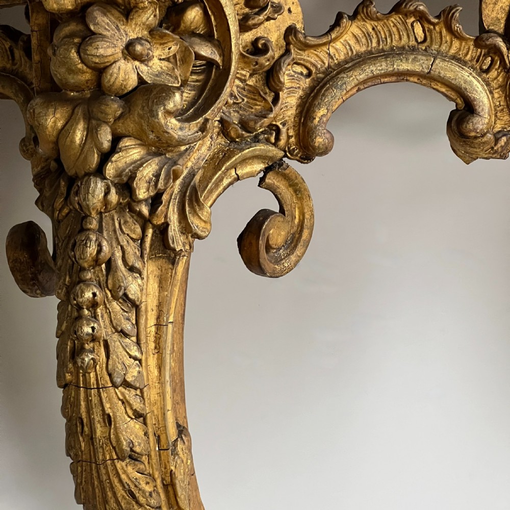 A Victorian Giltwood And Marble Console Table View IX