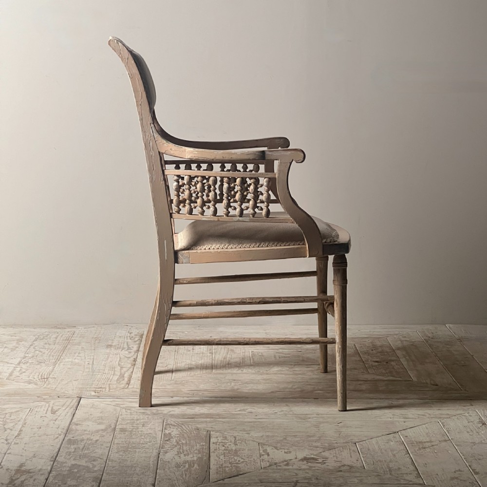 A Liberty & Co. Moorish Arts And Crafts Armchair  View V