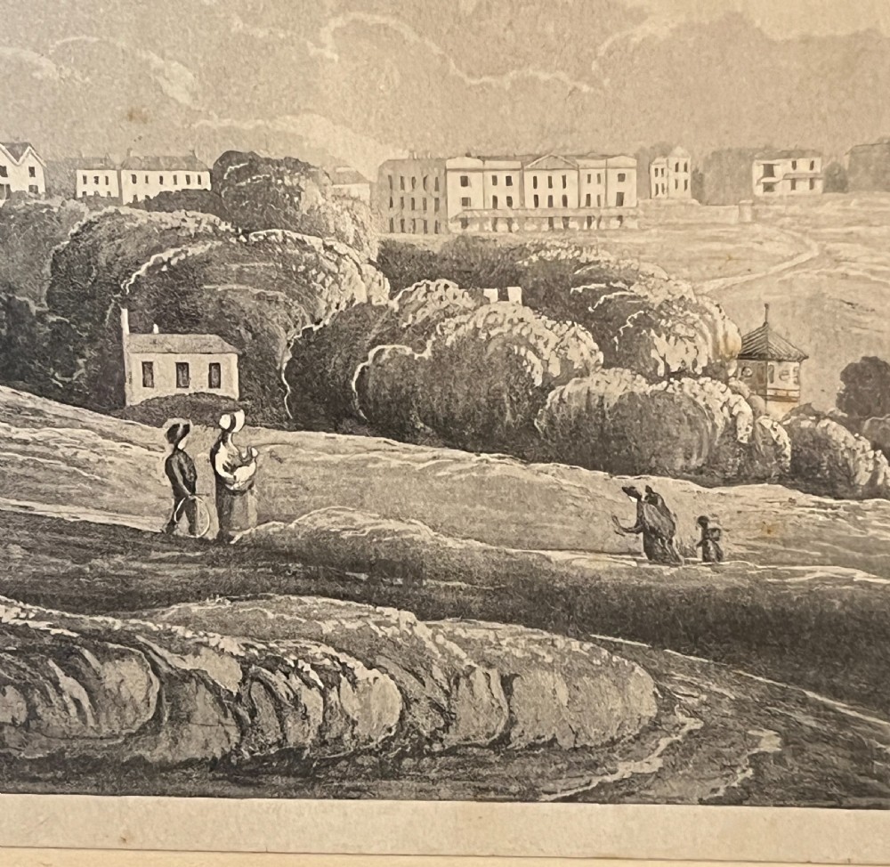 A Large Antique Engraving 'Panoramic View Of Tunbridge Wells'  View VII